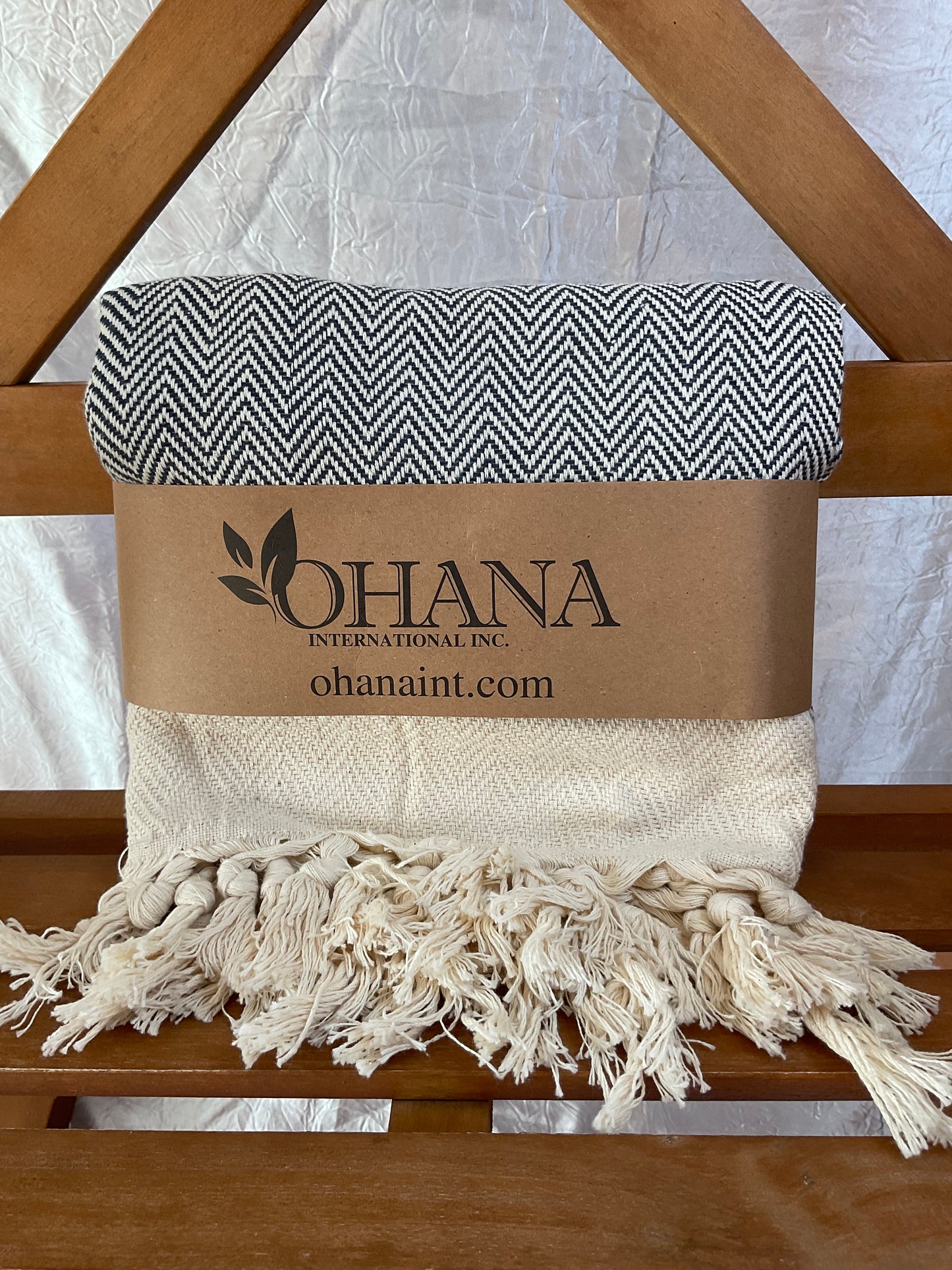 Zig Zag Turkish Cotton Towel - 4 Colors