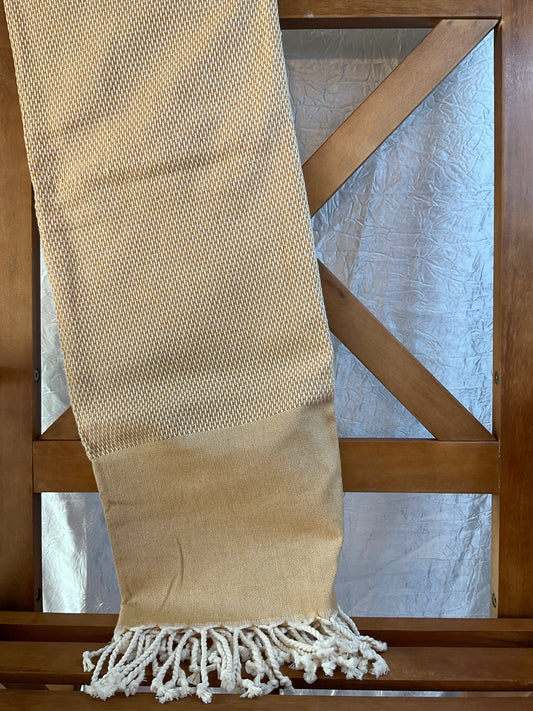 Mustard Woven Turkish Cotton Towel