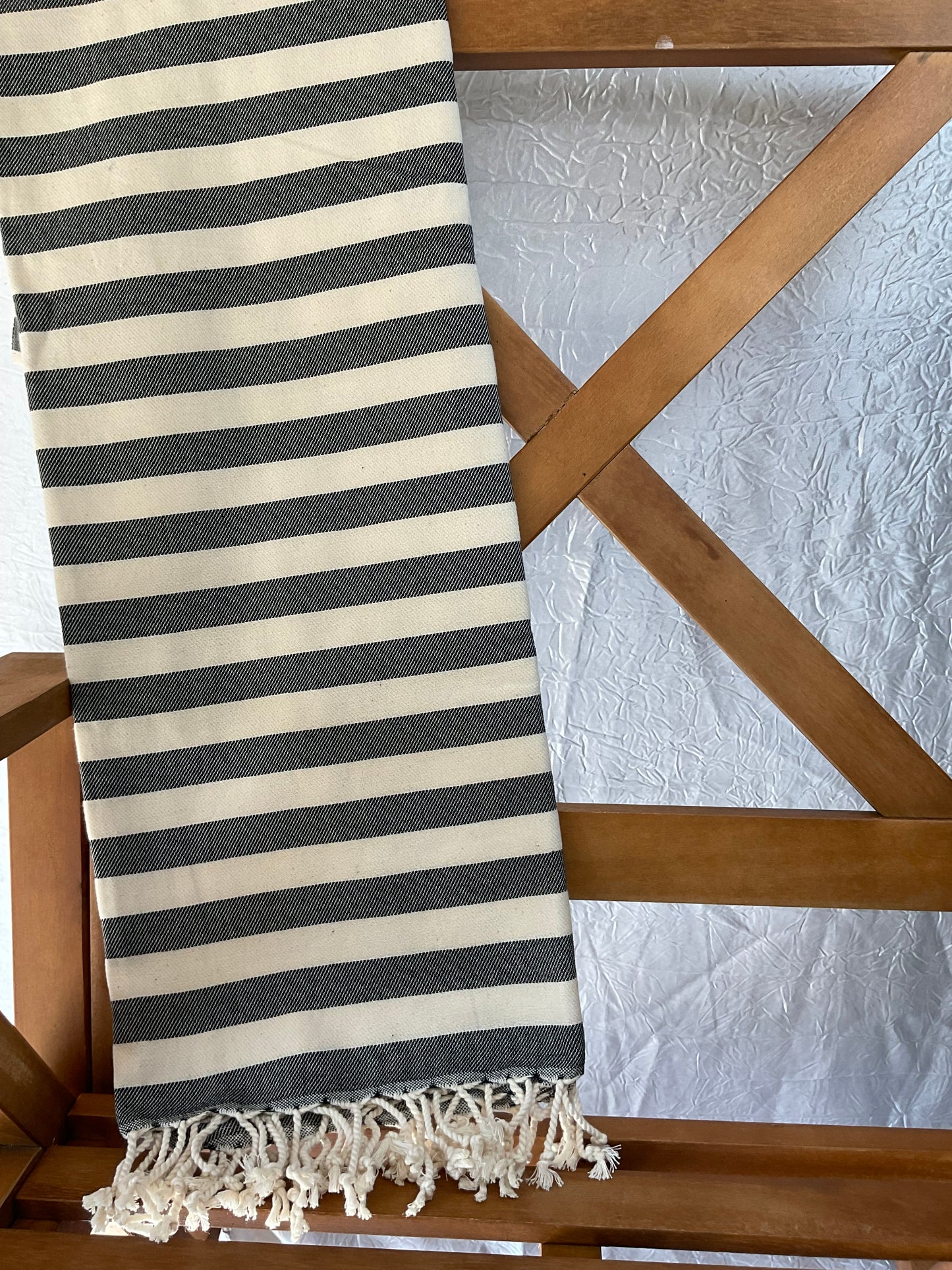 Wide Stripe - Turkish Cotton Towel - 9 Colors
