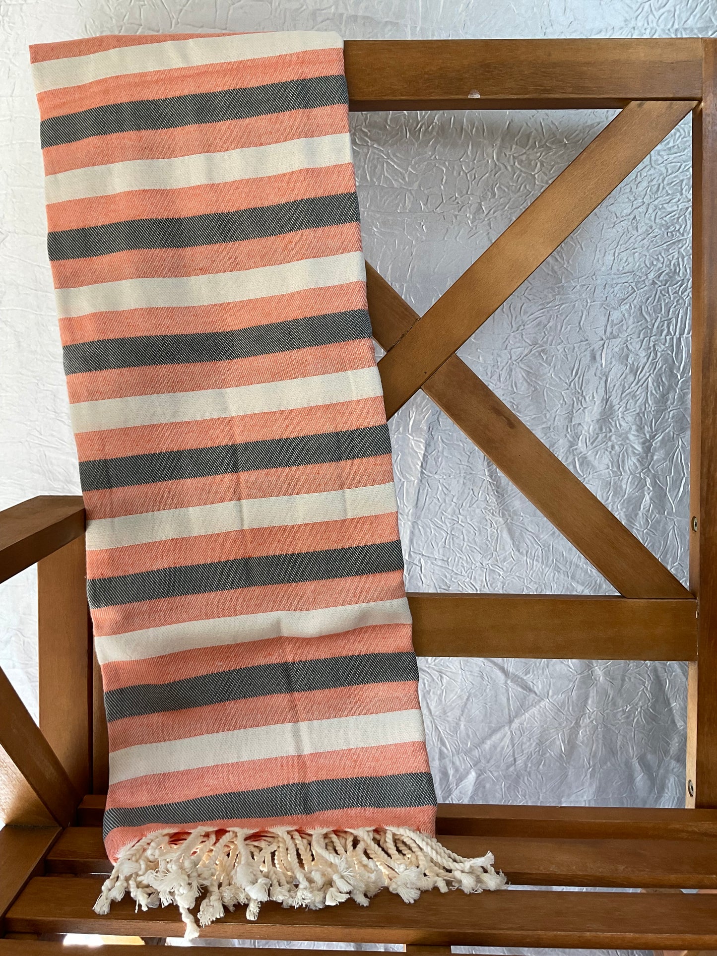 Wide Stripe - Turkish Cotton Towel - 9 Colors