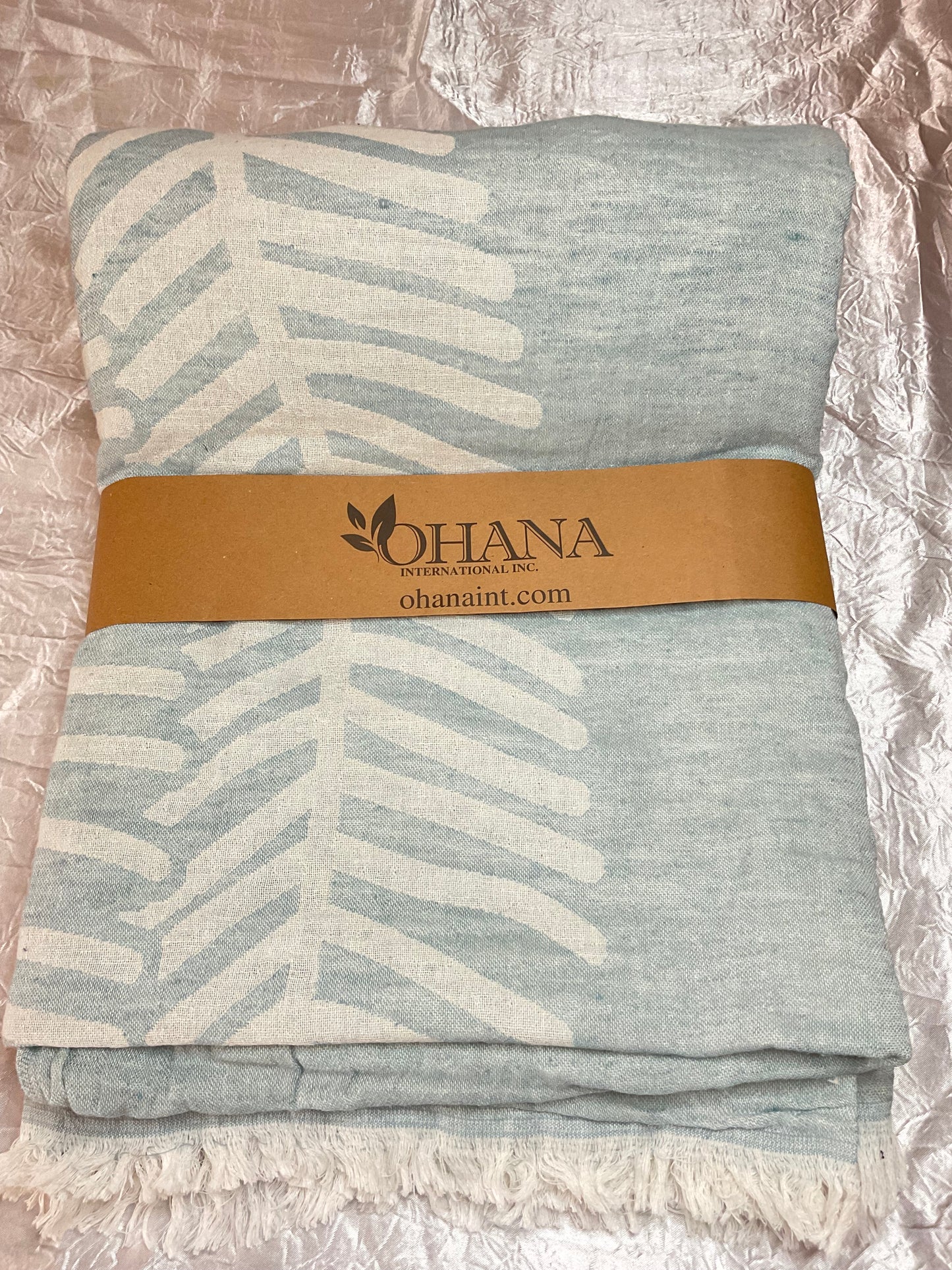 Muslin Cotton - Modern Fern - Olive