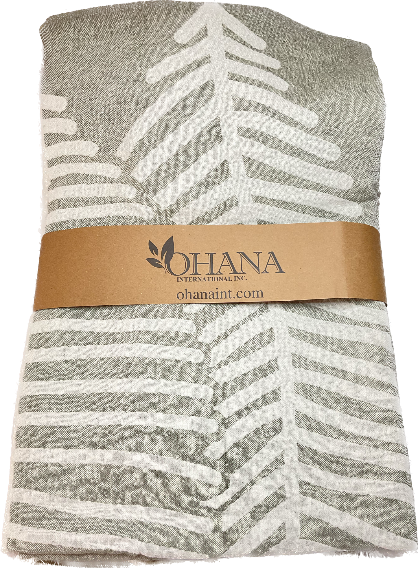 Muslin Cotton - Modern Fern - Olive