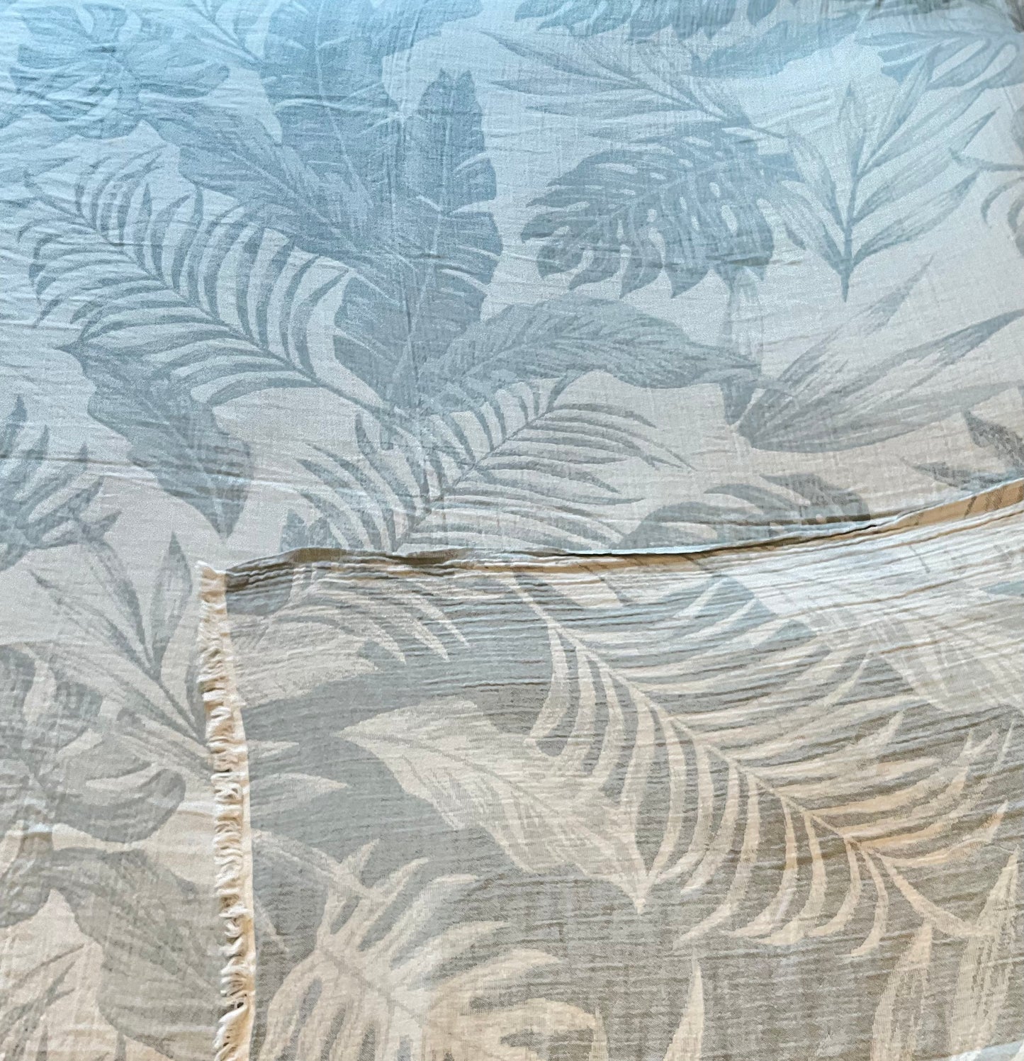 Tropical Fern - Muslin Cotton - 2 Colors