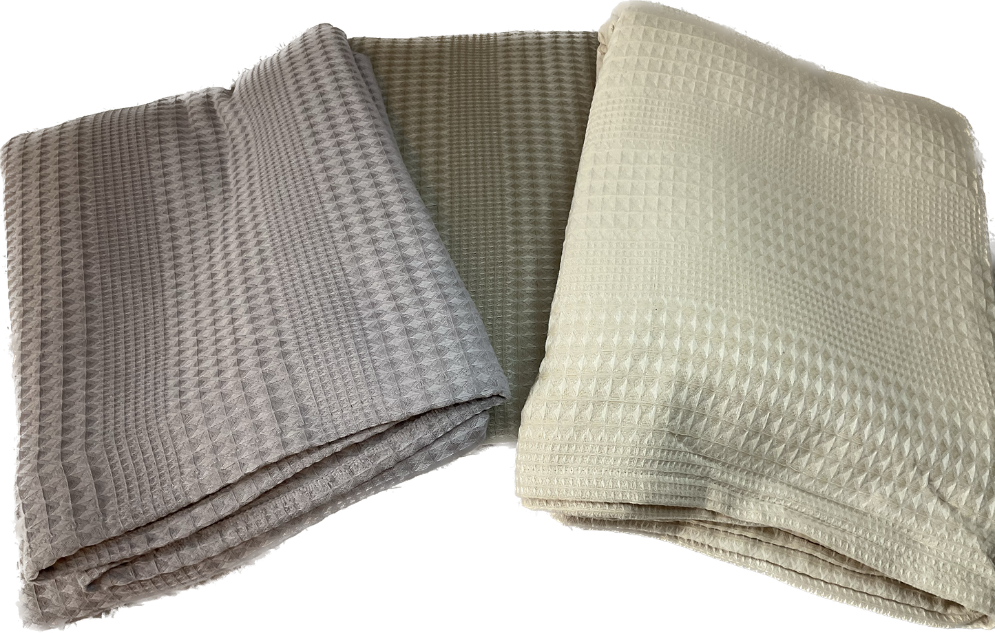 Modern Waffle Weave Cotton Blanket - 3 Colors